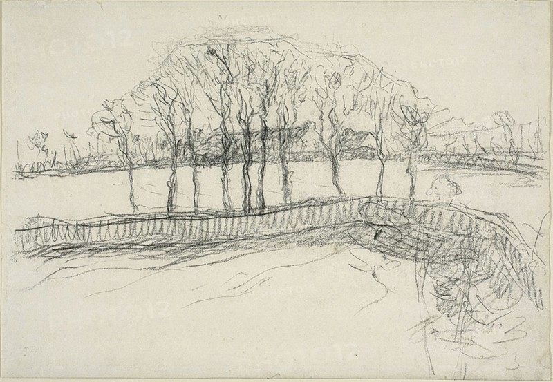 Pasture in Normandy, c. 1870–71. Creator: Jean Francois Millet.