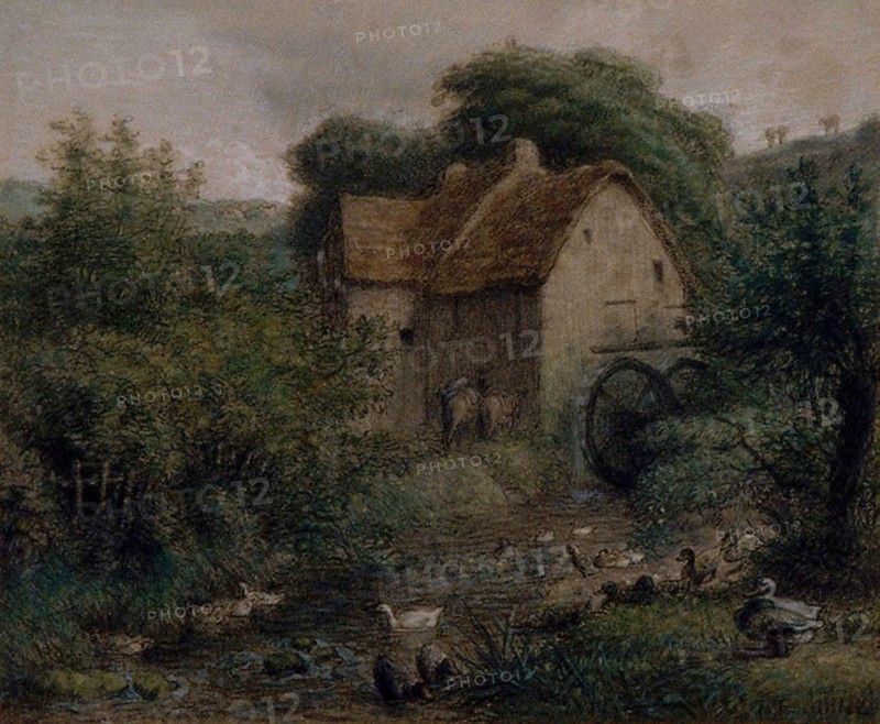 The Old Mill, 1866/1870. Creator: Jean Francois Millet.