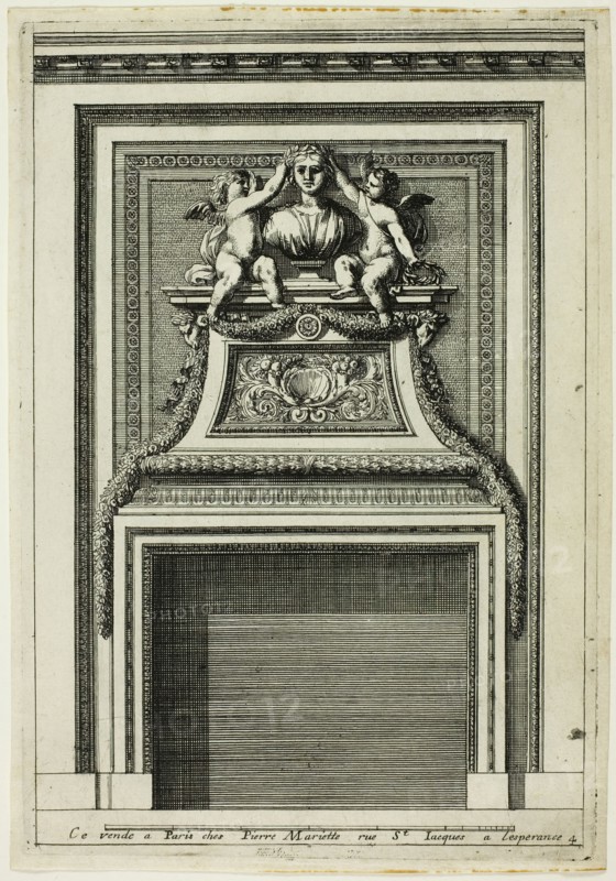 Chimneys in the Italian Manner, n.d. Creator: Jean le Pautre.