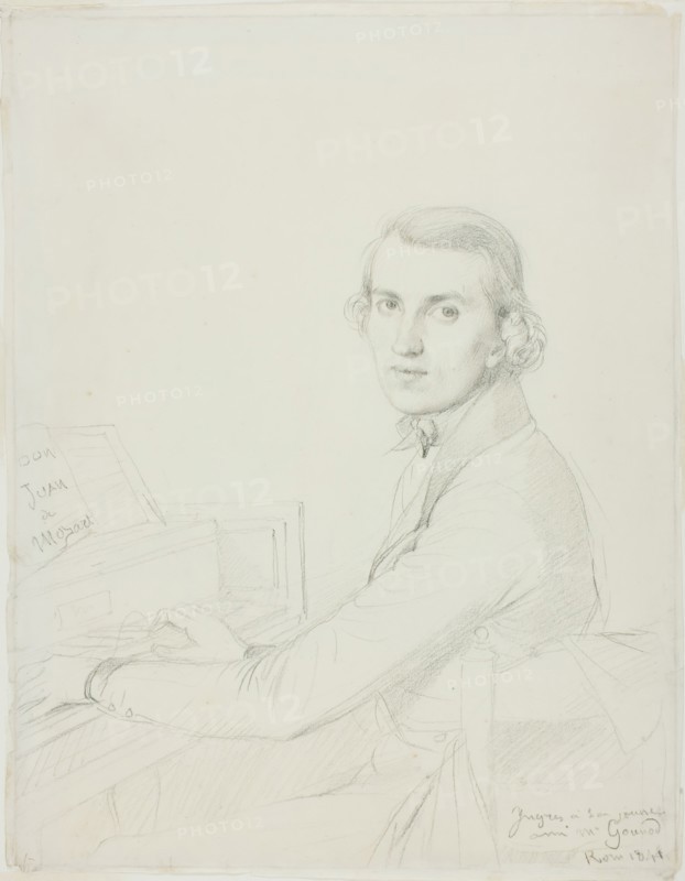 Charles Gounod, 1841. Creator: Jean-Auguste-Dominique Ingres.