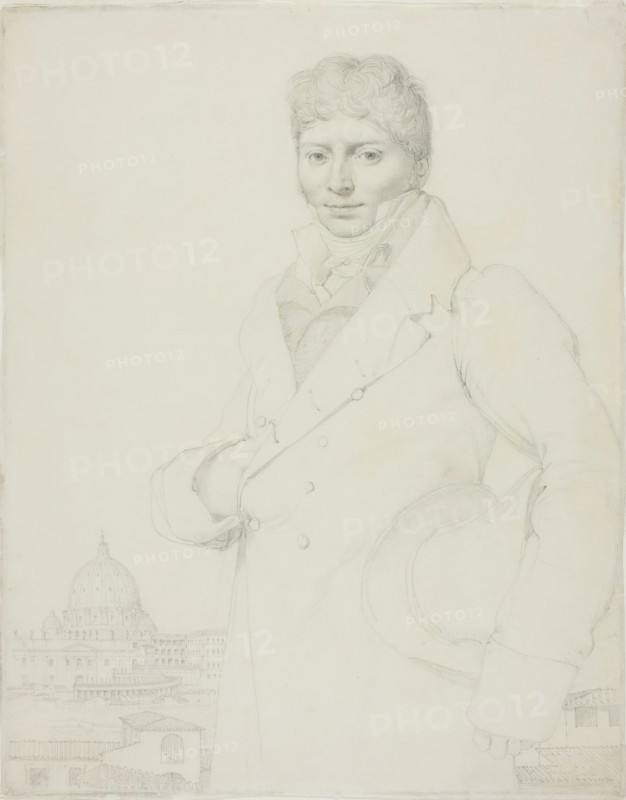 Portrait of Jean-Louis Robin, c. 1810. Creator: Jean-Auguste-Dominique Ingres.