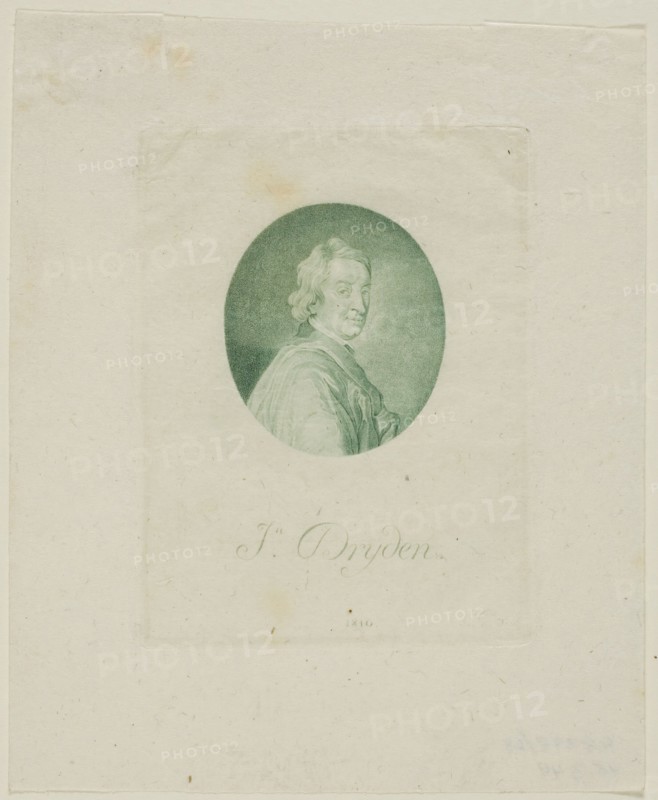 John Dryden, n.d. Creator: Jean-Baptiste de Grateloup.