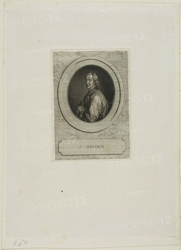 John Dryden, n.d. Creator: Jean-Baptiste de Grateloup.