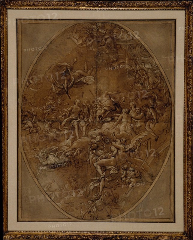 Olympus, 1743/1744. Creator: Lorenzo De Ferrari.