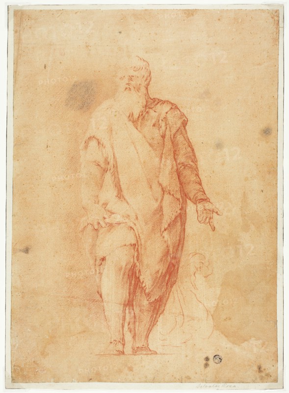 Standing Bearded Man, n.d. Creator: Luca Giordano.