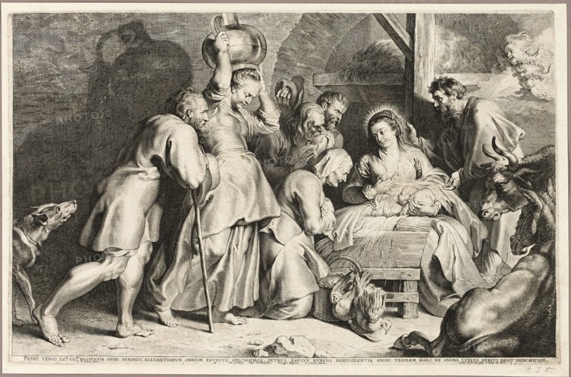 Adoration of the Shepherds, 1620. Creator: Lucas Vorsterman.