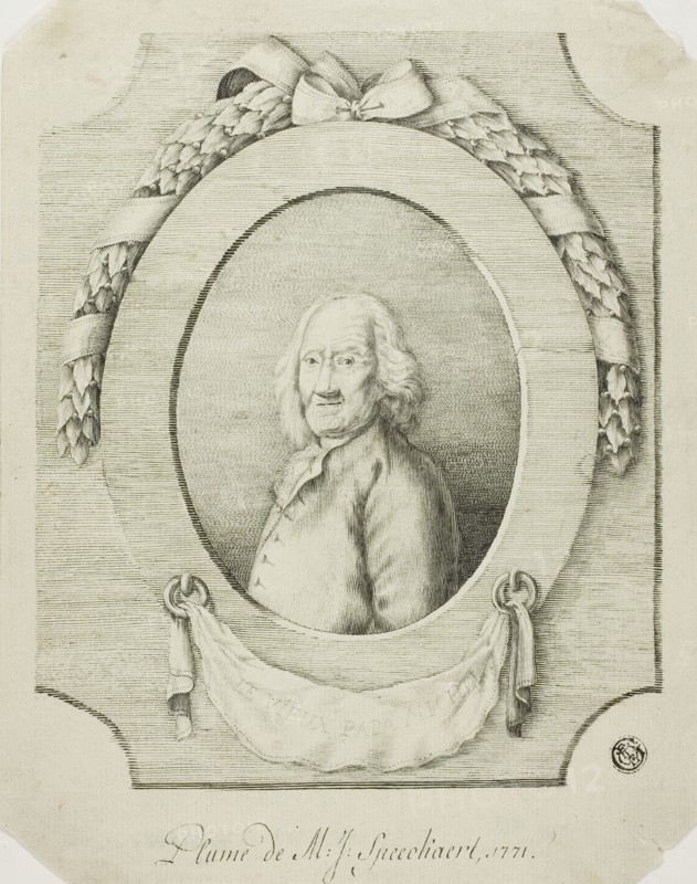 Le Vieux Papa Michel, 1771. Creator: Michel Joseph Speeckaert.