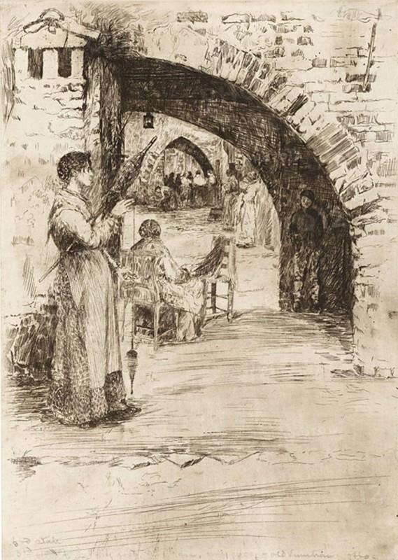 Retaie, 1881. Creator: Otto Henry Bacher.