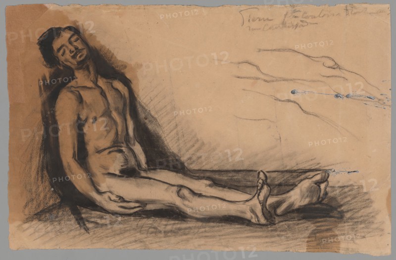 Study for L'Autopsie, 1867/69. Creator: Paul Cezanne.