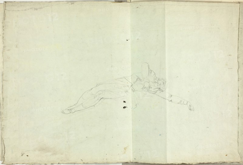 Young Man Dancing, n.d. Creator: Pierre Antoine Mongin.