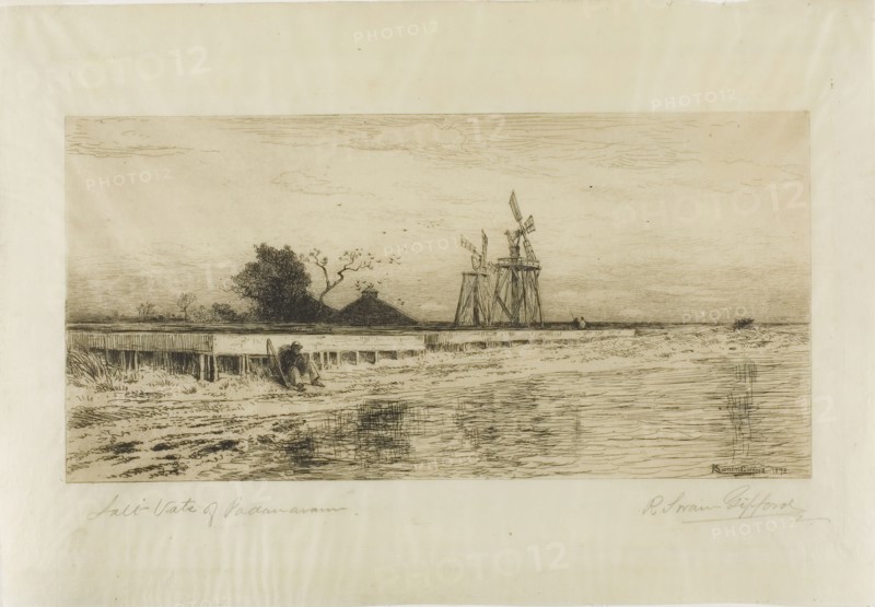 Salt Vats of Padanaram, 1878. Creator: Robert Swain Gifford.