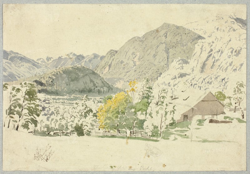 Schmolnau Near Ischl, n.d. Creator: Rudolf von Alt.