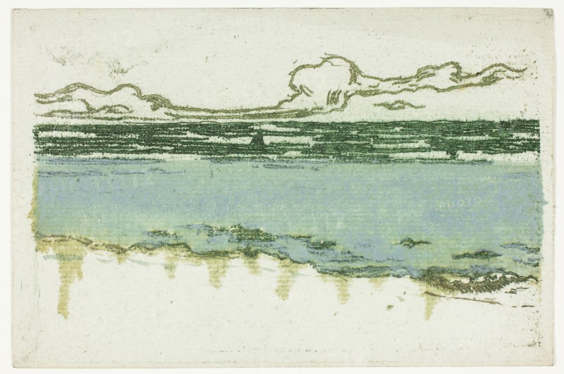 The Sea at Bognor, 1895. Creator: Theodore Roussel.
