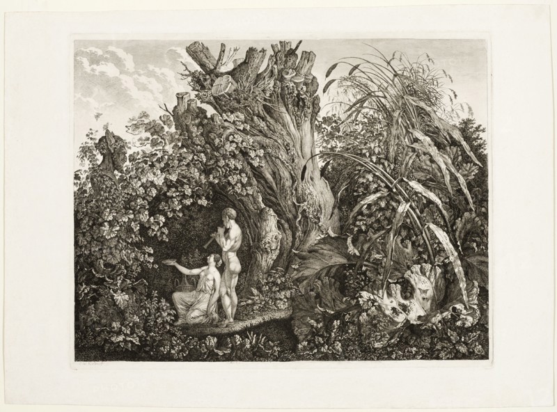 The Sacrifice of Pan, 1808/15. Creator: Carl Wilhelm Kolbe the elder.
