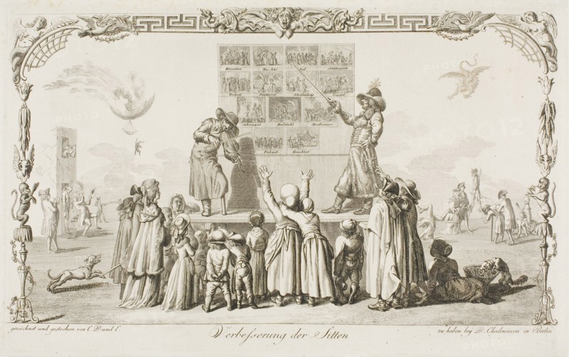 The Improvement of Morals, 1786. Creator: Daniel Nikolaus Chodowiecki.