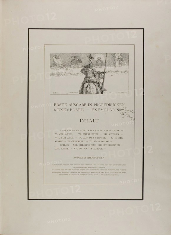 Historia, Modernitas, Pictura sacra, Homer, from A Life, 1884. Creator: Max Klinger.