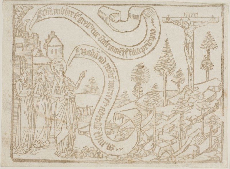 Page from the Canticum Canticorum (The Song of Solomon), ca. 1469-70. Creator: Unknown.