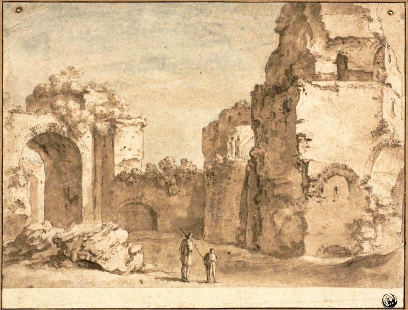 Roman Ruins, n.d. Creator: Unknown.