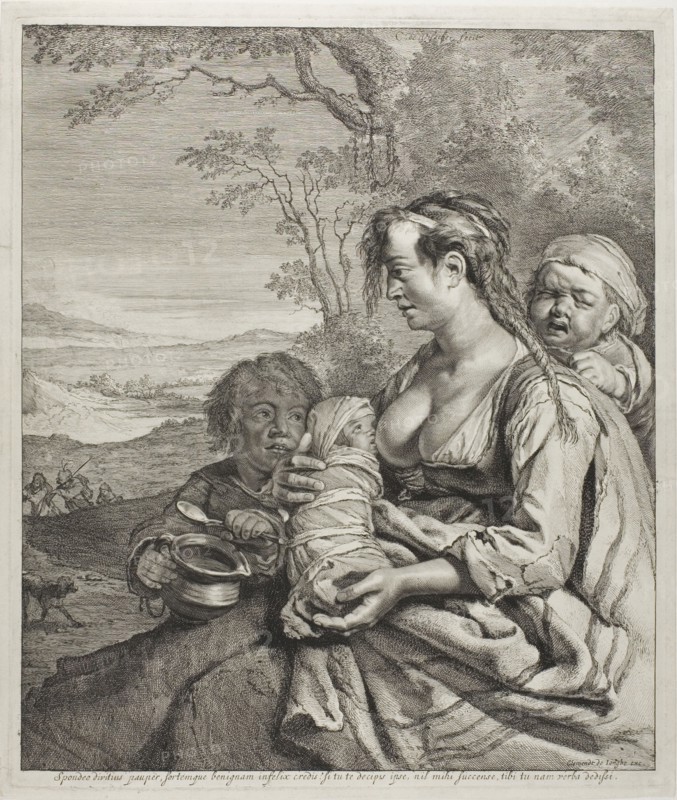 The Bohemian Woman, 1651/58. Creator: Cornelis de Visscher.