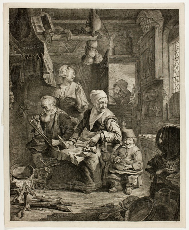 The Pancake Woman, c. 1650. Creator: Cornelis de Visscher.