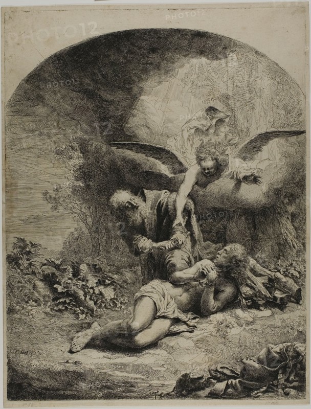 The Sacrifice of Abraham, 1642/51. Creator: Ferdinand Bol.