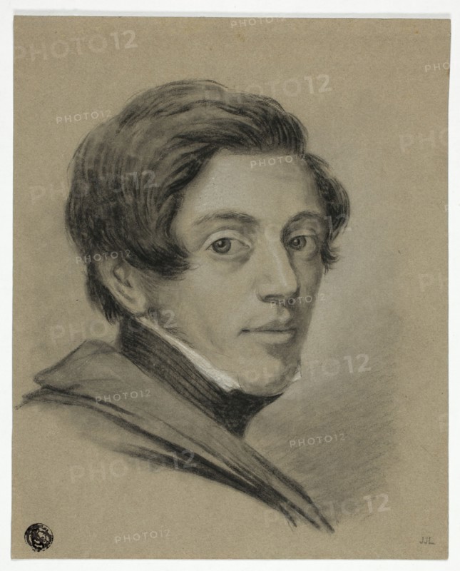 Self-Portrait, 1835. Creator: Johannes Cornelis Haccou.