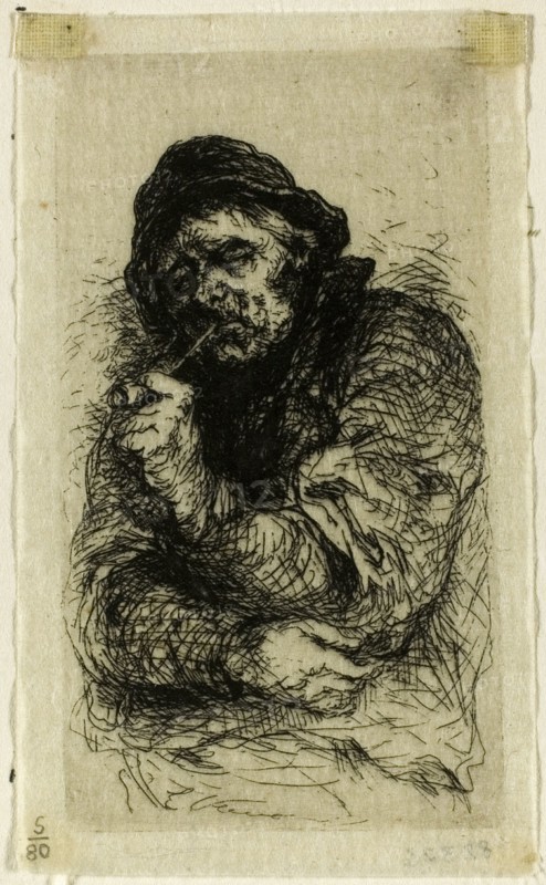 The Old Sailor, n.d. Creator: Jozef Israels.