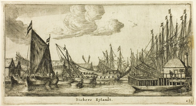 Bickers Island, c. 1655. Creator: Reinier Zeeman.