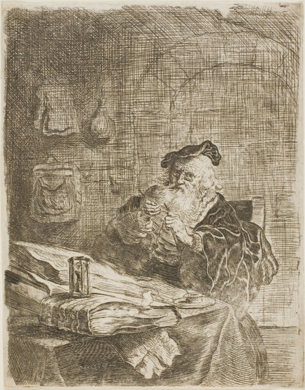 The Scribe, n.d. Creator: Salomon Koninck.