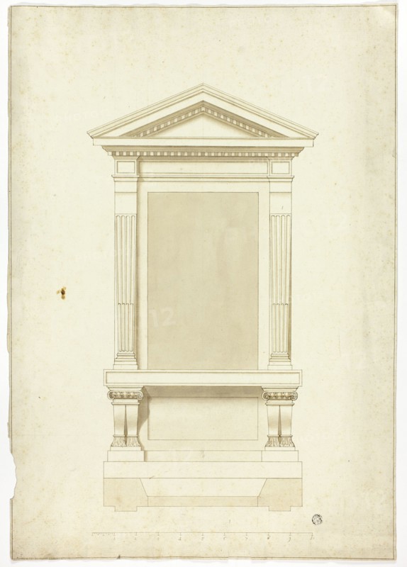 Side Altar or Wall Tomb, n.d. Creator: Unknown.