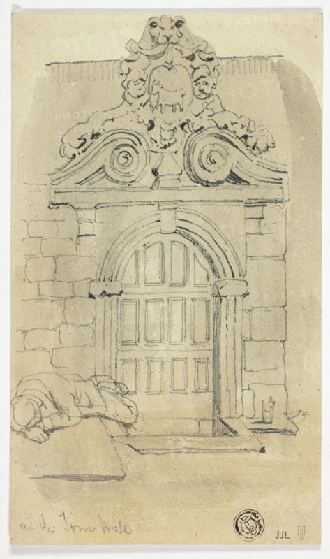 In the Town Hall, n.d. Creator: Daniel Maclise.