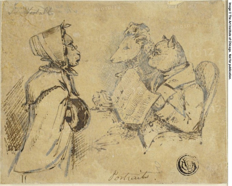 Portraits, n.d. Creator: Daniel Maclise.