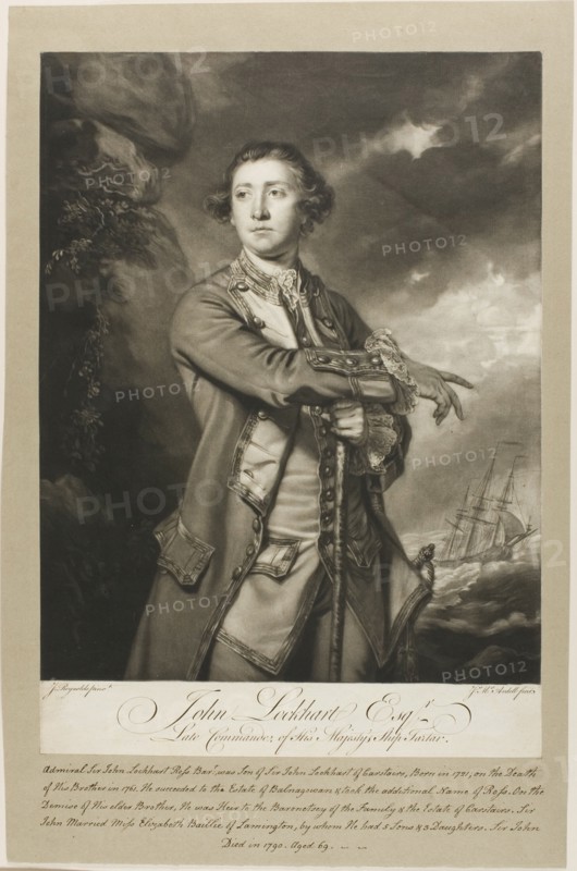 Portrait of John Lockhart, Esquire, c. 1770. Creator: James McArdell.