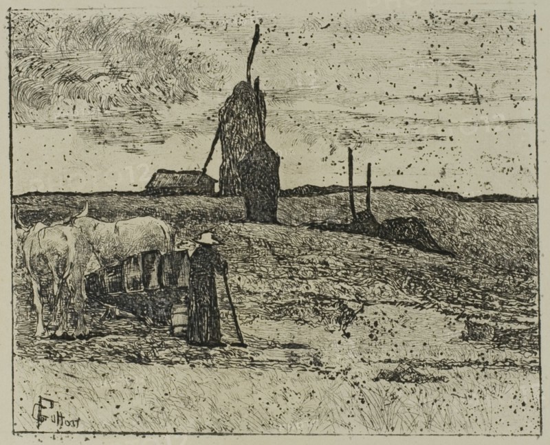 Maremma in Tuscany, n.d. Creator: Giovanni Fattori.