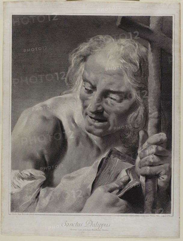 God the Father and Eleven of the Twelve Apostles, 1742. Creator: Giovanni Marco Pitteri.