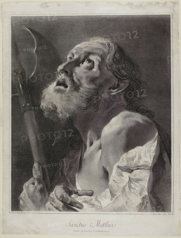 God the Father and Eleven of the Twelve Apostles, 1742. Creator: Giovanni Marco Pitteri.