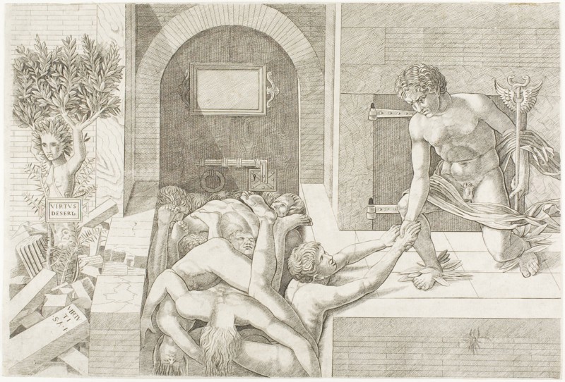 Ignorance and Mercury, n.d. Creator: School of Andrea Mantegna.