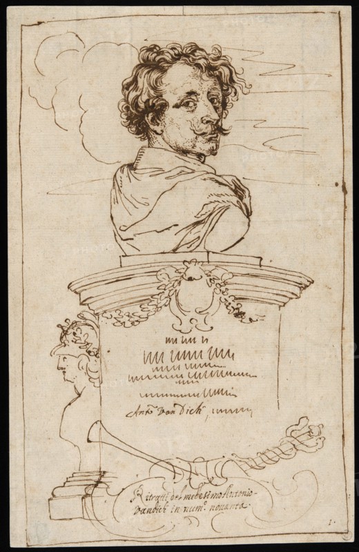 Frontispiece from the "Iconography", late 17th century. Creator: Unknown.