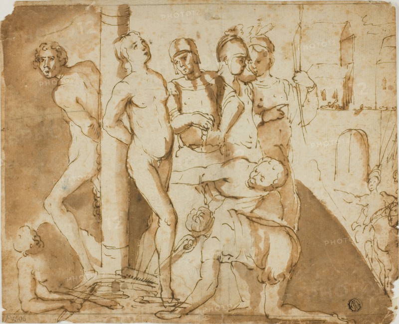 Martyrdom of Two Saints, n.d. Creator: Unknown.