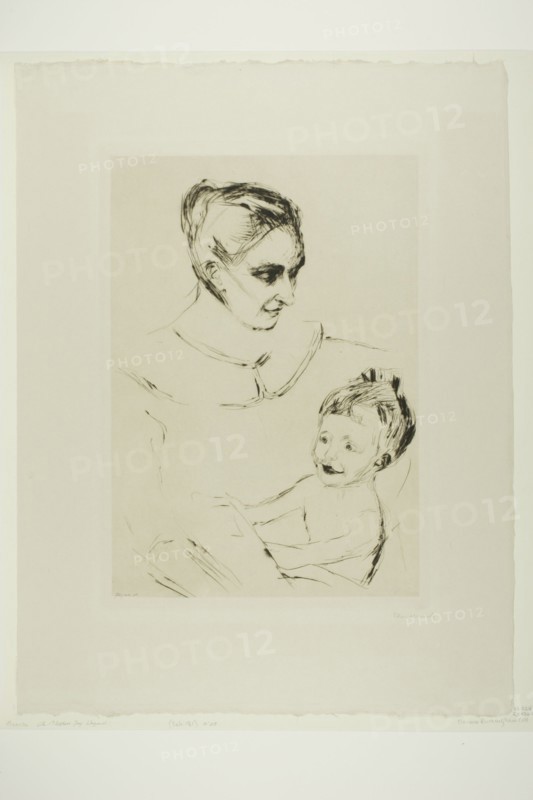 A Mother's Joy, 1902. Creator: Edvard Munch.