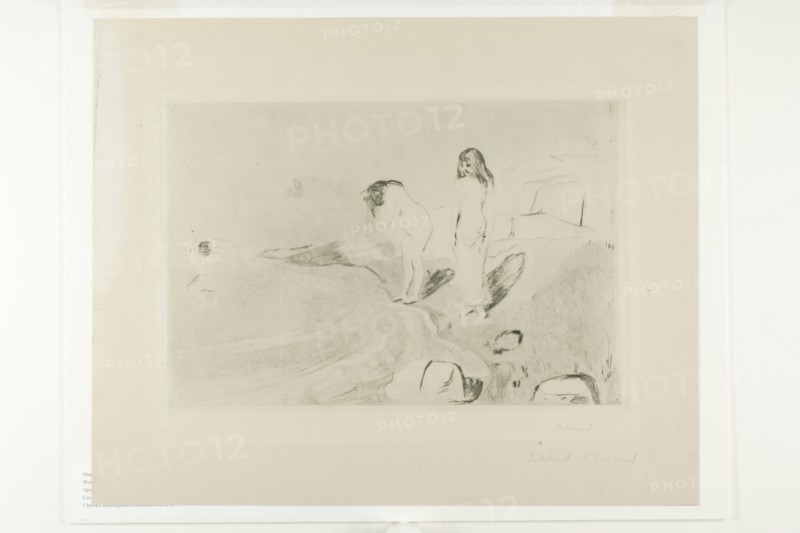 Women Bathing, 1895. Creator: Edvard Munch.