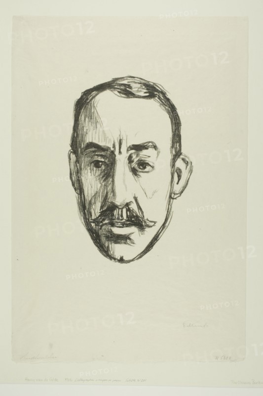 Henry van de Velde, 1906. Creator: Edvard Munch.