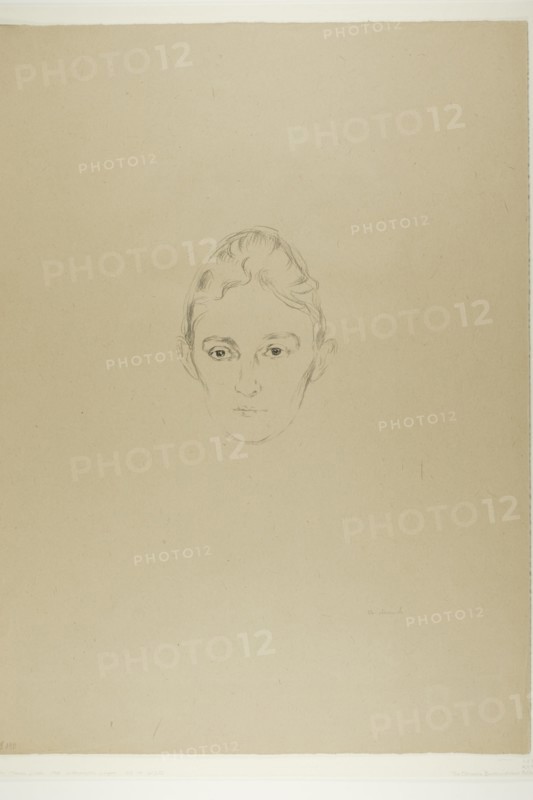 Mrs. Marie Linde, 1902. Creator: Edvard Munch.