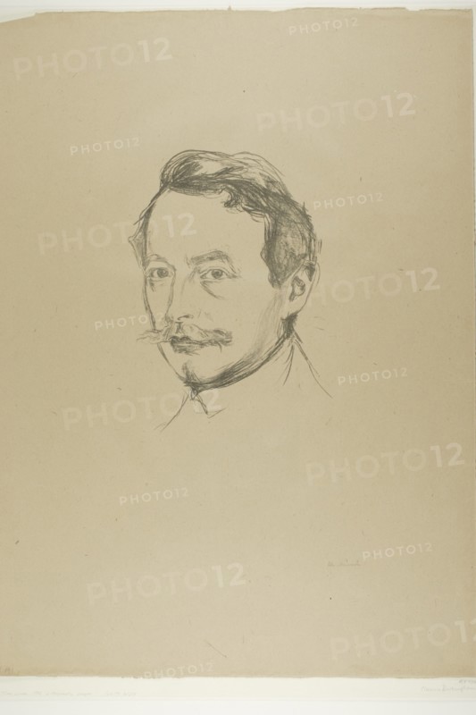 Dr. Max Linde, 1902. Creator: Edvard Munch.