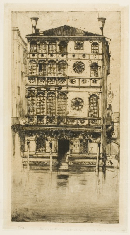 Joannis Darius, 1900. Creator: David Young Cameron.