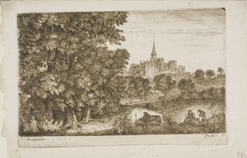 Dunfermline, n.d. Creator: John Clerk.