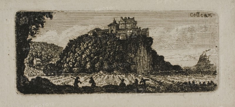 Colzean Castle, n.d. Creator: John Clerk.