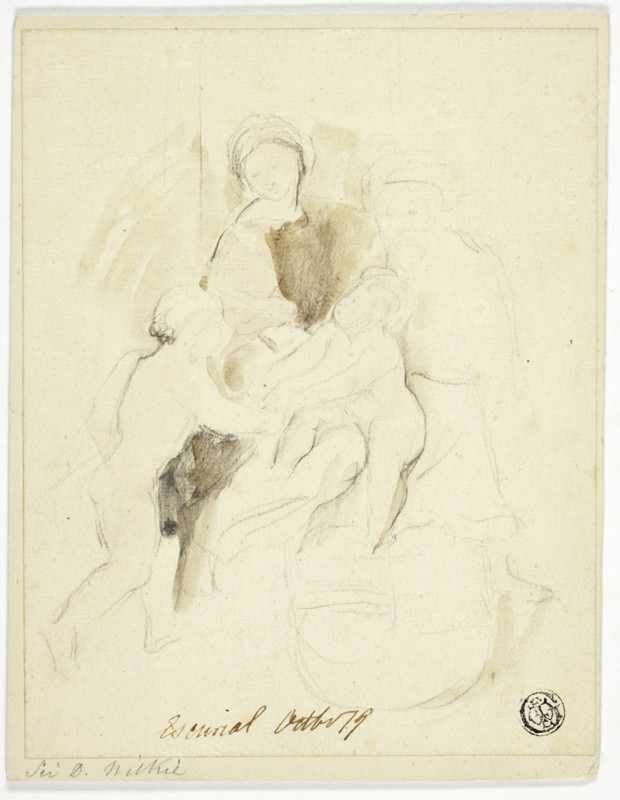Holy Family in the Escorial, n.d. Creator: David Wilkie.