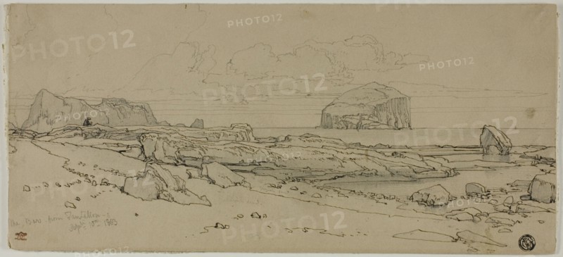 The Bars from Tantallon, Scotland, 1863. Creator: William Leighton Leitch.