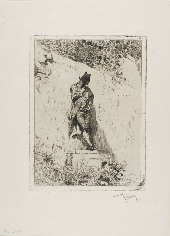 Meditation, n.d. Creator: Mariano Jose Maria Bernardo Fortuny y Carbo.